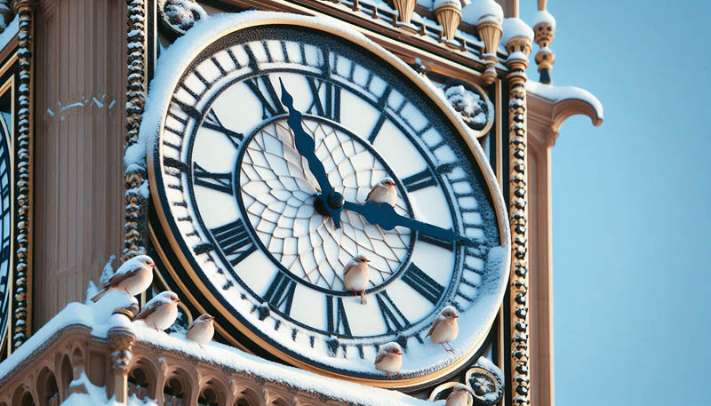 Forces affecting clock hands