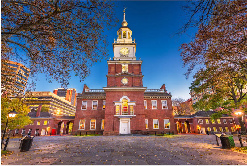 Independence Hall Clock