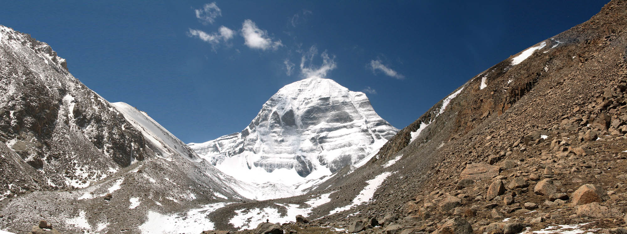 Kailash Panorama up the Moraine